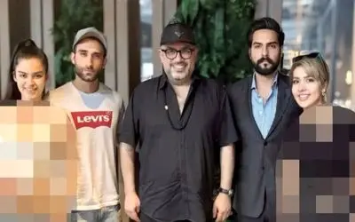 رضا رشیدپور از عکس جنجالی اش با شرکت کنندگان عشق ابدی گفت