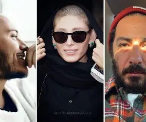 ماچ و موچ آقای خواننده معروف با "فرشته حسینی" جلو همه؛ چشم نوید دور دیدین!