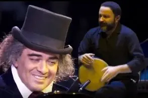 آواز شاد؛ نوازندگی پرفکت سامان که غموار میزد یهو عند شنگولی شد فقط ساز خانومه که قدشه