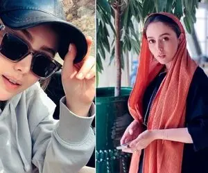 "شادی مختاری" با موهای باز و بی روسریش دل فَناشو آب کرد؛ چه زود شاخ اینستا شد!