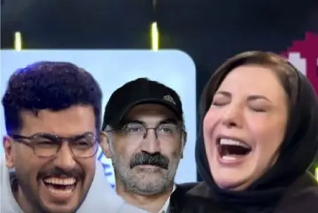 سکانس خندان/ قهقه های رویا میرعلمی تو مراسم ختم مادرش/میگه مادرم حلولیده بود 