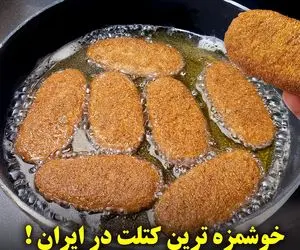 آموزش آشپزی؛ بهترین دستور پخت کتلت که همه رو دیوانه میکنه