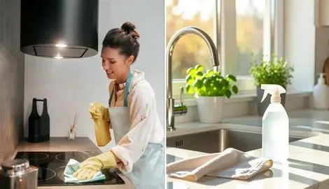 خونه تکونی عید؛ ترفندهای کاربردی و طلایی برای تمیزی سینک و هود