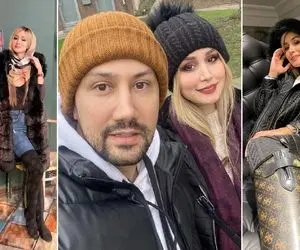 رُخ خسته "شاهرخ استخری و زنش" وقتی چِفت هَمن؛ خانوم اتاق ماساژو با خونَش اشتب گرفته!