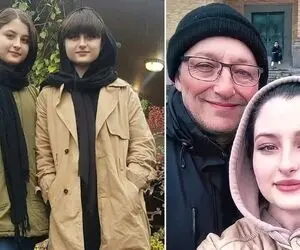 عکسای مامان بابای واقعی سارا و نیکا فرقانی در سوئد / متفاوت و جذاب تر از نقی و همای پایتخت