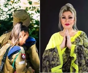 آرزوی وقیحانه خانم بازیگر ایرانی برای دخترش که سرباز اسرائیله+ دختر شهناز تهرانی کیست؟