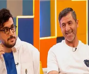 سکانس خندان/کریم باقری رو ماکارانی گارد گرفته/میزان رک بودنش قیاسی رو سنگ رو یخ کرد