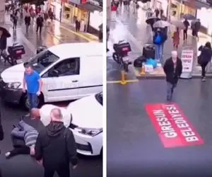 ویدئویی از مرد سن بالا که  باید بهش مدال سلطان تمارض تعلق بگیره