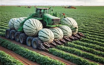 ماشین های کشاورزی شگفت انگیز؛ صد ماشین کشاورزی که در یک سطح دیوانه کننده کار می کنند