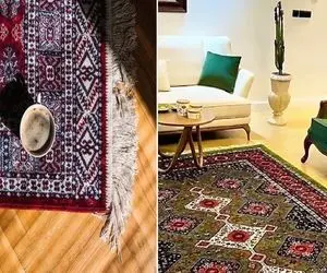 روشای مهار کردن ریشه های فرش که بیرون نیان و نامرتب نشن؛ سلیقه در یادگیری نکات ریزه