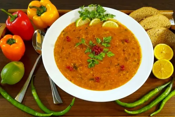 سوپ ورمیشل با مرغ