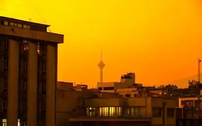 شاخص آلودگی هوای تهران امروز دوشنبه ۱۰ آذر