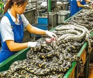 فرآوری مار؛ نحوه پخت خورشت و کباب انواع مار برای کسب درآمد