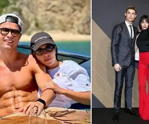 تریپ سوپر آس زنِ رامشگر رونالدو جلو سعودیا؛ مدل لباس خانم هم اینورو هم اونورو راضی کرد!