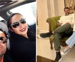 همسر قبل و بعد علیرضا نیکبخت / آقای فوتبالیست همگام با میزان عمل همسرش امروزی شد