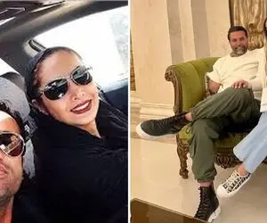 همسر قبل و بعد علیرضا نیکبخت / آقای فوتبالیست همگام با میزان عمل همسرش امروزی شد