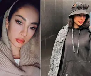 تیپ دیده نشده از "ترلان خانوم" اونور آب؛ پروانه با کُت شلوار اومده رادان با مانتو!