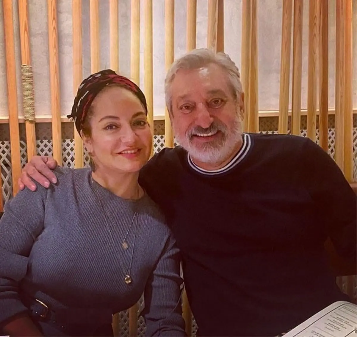 مهناز افشار و ابی