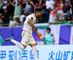 بهترین بازیکن ایران برابر ژاپن