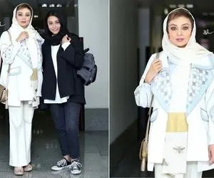 یکتا ناصر و سوگل خلیق در اکران مردمی فیلم شب طلایی؛ زن قویِ سینما چه کرده با استایلش