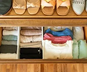 ایده های خلاقانه؛ بهترین روش تا زدن لباسا تو کوچکترین کمد میتونی یه خروار لباس جا بدی