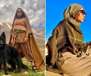 استایل بوهو و جذاب آزاده زارعی؛ از بازیگری گرفته تا مدلینگ یه پا سیندرلاس واسه خودش!