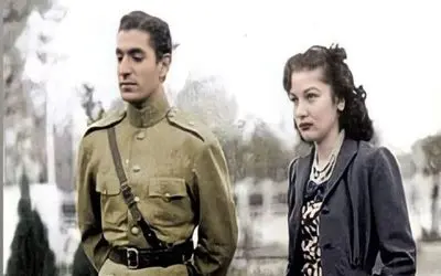 سفر به ایام قدیم سال 1322؛ محمدرضا و شهناز پهلوی با استایل شاه و پرنسسی