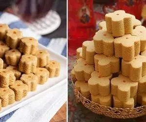 (ویدئو) طرز تهیه شیرینی نخودچی با همه نکات و فوت و فن هاش؛ نوستالژیِ جذاب عید نوروز