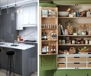 چیدمان اصولی کابینت / چجوری مثل حرفه ای ها کابینت ها رو بچینی و فضا رو سه برابر کنی