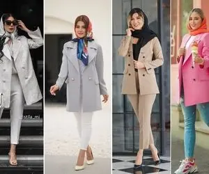 عید سال 1401 خوشگل تررررر شو؛ با "مانتوهای کُتی" اینجوری تیپ بزن