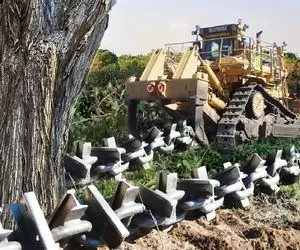 ماشین های پرشگفت؛ این چیه دیگه همه چیو ریشه کَن کرد/ مثل شیر می دَره جنگل رو!