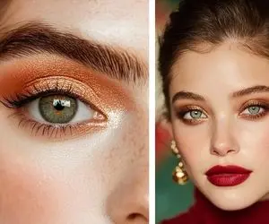 مدل های سایه چشم مسی؛ آموزش نحوه زدن و ست سازی با قسمتهای دیگه میکاپ صورت