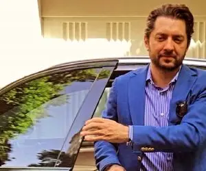 عشق و حال لاکچری "بهرام رادان" در استخر سَرباز با نوشیدنی خنک!