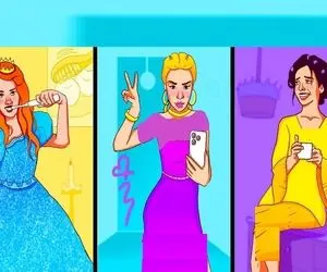 هوش تصویری؛ اگه فکر میکنی تیزهوش عالمی بگو کدوم از این خانومای جذاب پولدار نیست؟