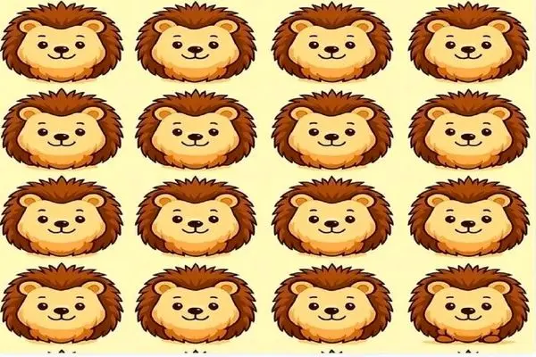 بازی فکری؛ بتونی جوجه تیغی متفاوت رو پیدا کنی هوشت با نیکولا تسلا برابری میکنه