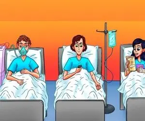 هوش تصویری؛ اگه فکرمیکنی زدی رو دست باهوشا بگو کدوم از این بیمارها قاتل و نقشه داره؟
