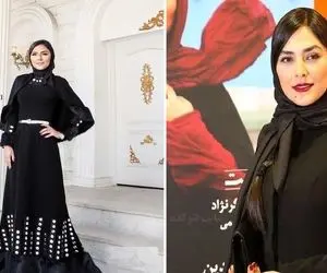 وقتی مانتوی مدرن "هدی زین العابدین" به ساعت جهانی وصل میشه / خودش رو غرق اکسسوری کرد