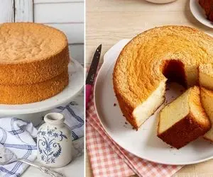 طرز تهیه کیک اسفنجی لطیف با پف زیاد / با این دستور کیک تولد هم خودت توی خونه درست کن