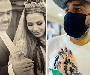 تولد بازیِ تشریفاتی مهران غفوریان با زرق و برقی که به سنش نمیاد؛ نیمرخ فوق عملیه خانمو!