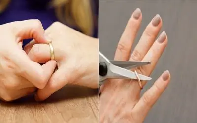 راه های باورنکردنی برای درآوردن حلقه های گیر کرده/ انگشتتو از دست حلقه های یاغی برهان