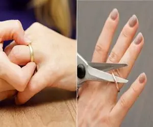 راه های باورنکردنی برای درآوردن حلقه های گیر کرده/ انگشتتو از دست حلقه های یاغی برهان