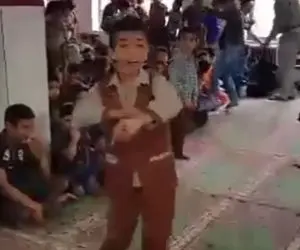 آواز شاد؛ پسر بچه شیطون بعد جشن تو مدرسه کلی رقصید انقدر مهارت عجیبه