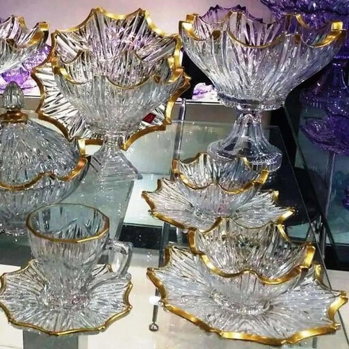 انواع ظروف آجیل خوری