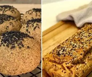 طرز تهیه نان عدس / یه نون پروتئینی و رژیمی خوشمزه که حسابی مقویه