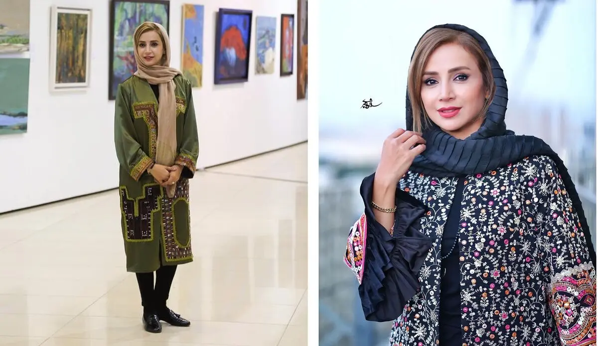 شبنم قلی خانی هنری پسند و سنتی پوش