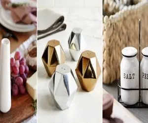 نمکدون و فلفل پاش های جدید؛ نمونه های مدرن که هر میز و سفره ای باهاشون خاص و لاکچریه