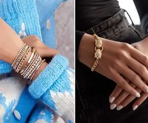 بهترین دستبند برای مچ ظریف و لاغر / درست انتخابش کن نه بیاد روی دستت نه بره سمت آرنجت