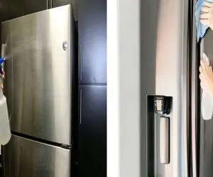 راز براق موندن یخچال استیل با چند حرکت ساده/ اینجوری استیل یخچالت مثل روز اول میشه