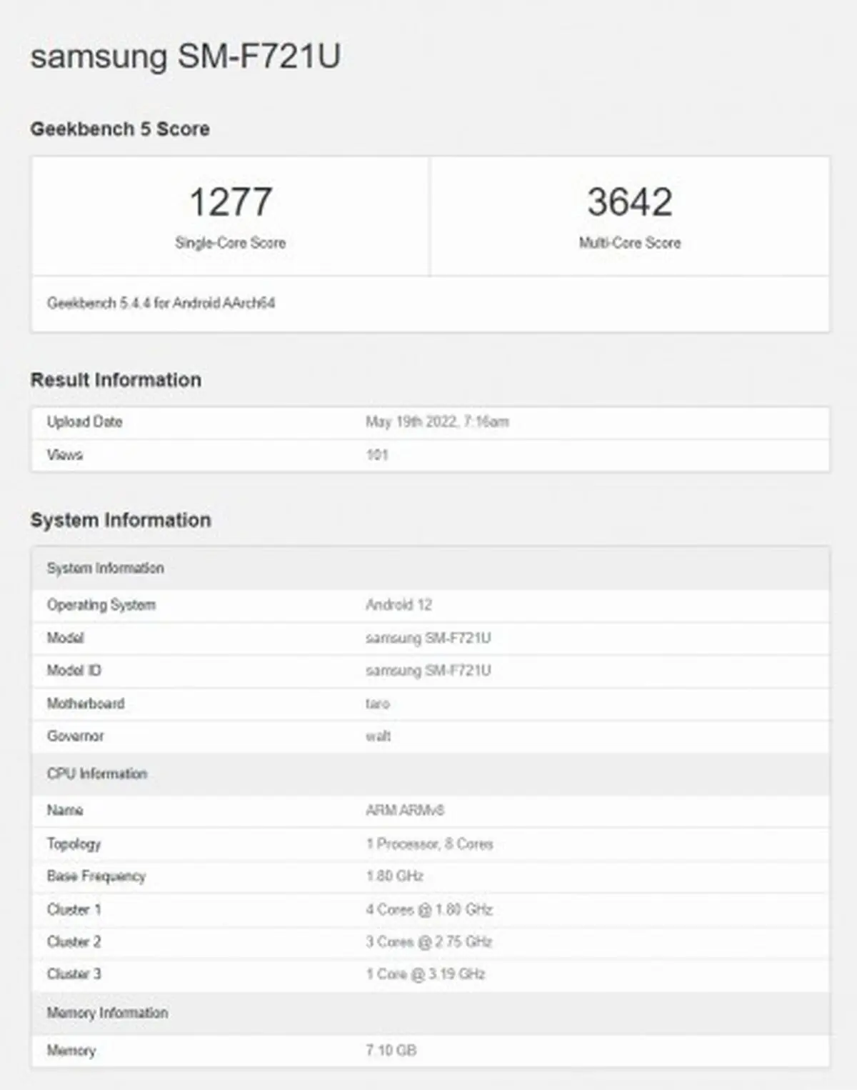 سامسونگ گلکسی Z فلیپ 4