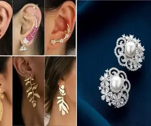 گوشواره های شیک و مجلل؛ مختص زمان هایی که میخواهید همه توجه ها به شما باشه و بدرخشید